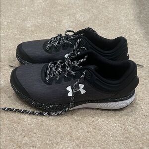 Under Armour Charcoal and Black Athletic Shoes
